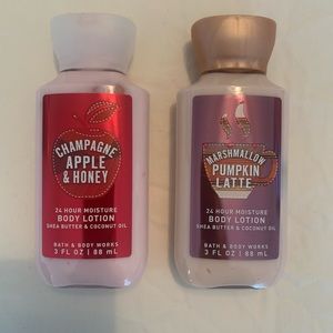 Bath & Body Works set of 2 (3 fl oz) lotions